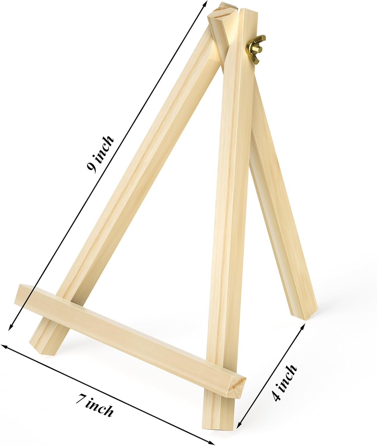 Small Wood Easel Stand - 9 Inch Tabletop Easel