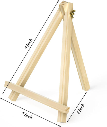 Small Wood Easel Stand - 9 Inch Tabletop Easel