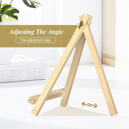 Small Wood Easel Stand - 9 Inch Tabletop Easel