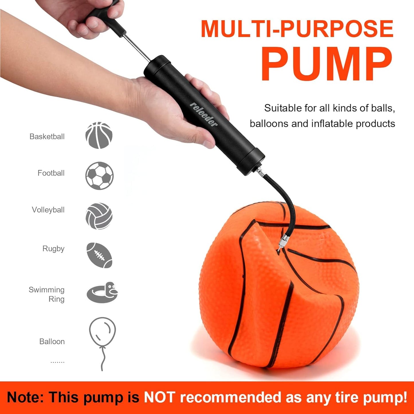 Portable 10 inches Premium Balloon Pump Kit